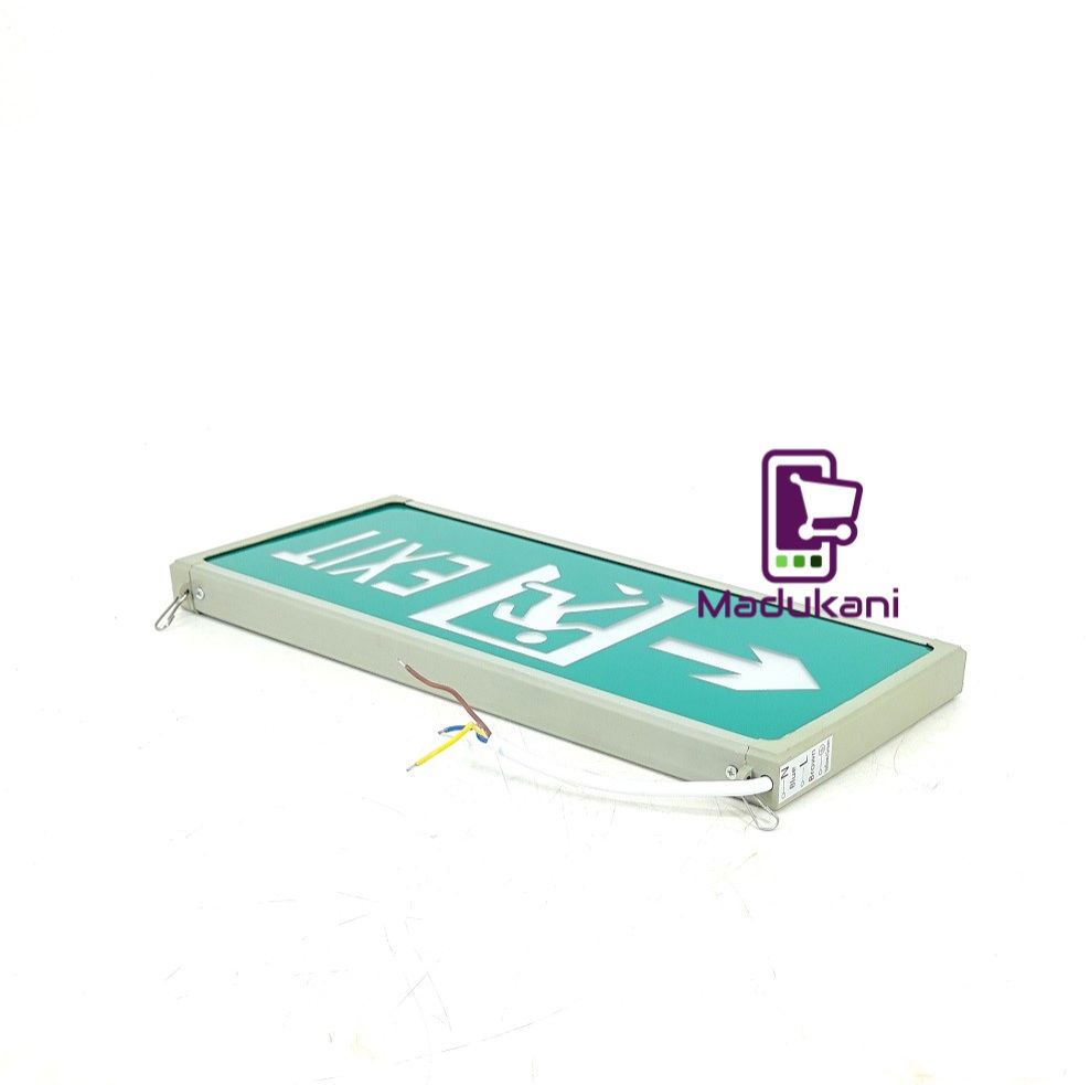 Electric Illuminated EXIT Sign Dual Sided