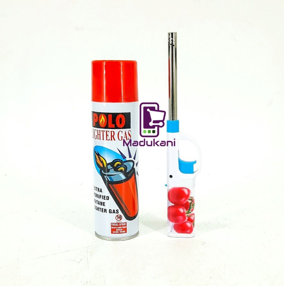 ONE-YEAR-WORTH-MATCHBOXES Butane Lighter and Refill Combo