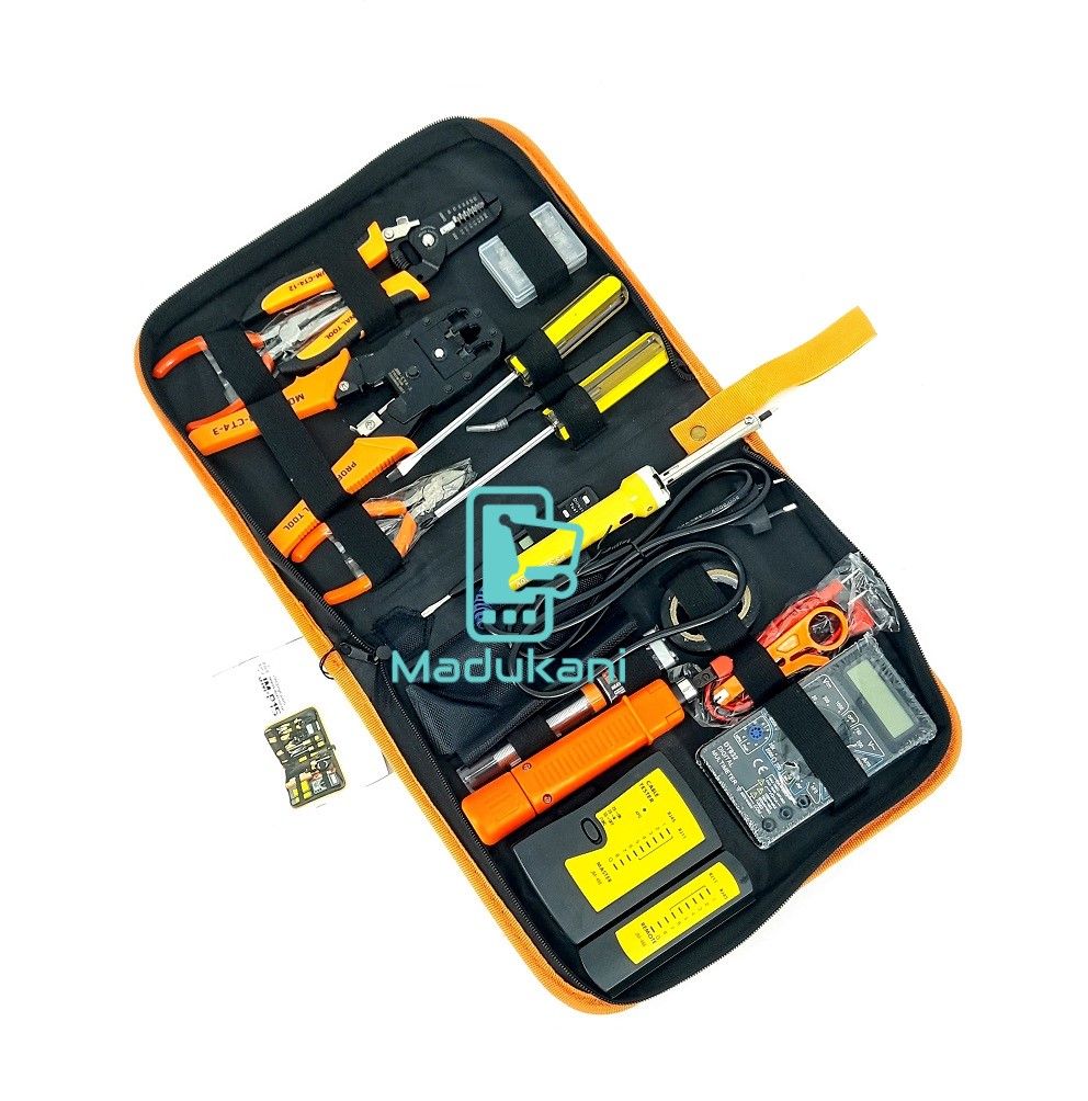 Professional 17 in 1 Electrician Network Cable Tool Kit