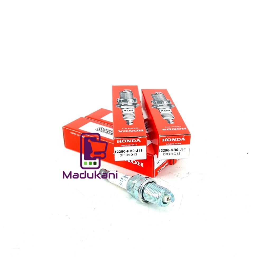 4PCS Honda NGK DIFR6D13 0.4mm Iridium Spark Plugs