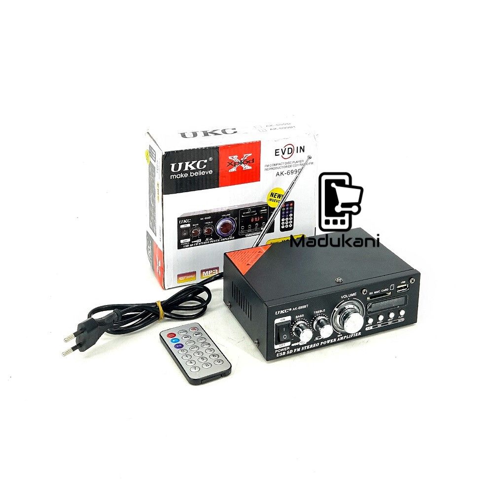 AK-699D HiFi Stereo Audio Amplifier 500W 250W+250W with Bluetooth