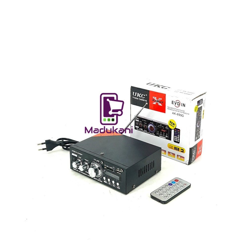 AK-699D HiFi Stereo Audio Amplifier 500W 250W+250W with Bluetooth