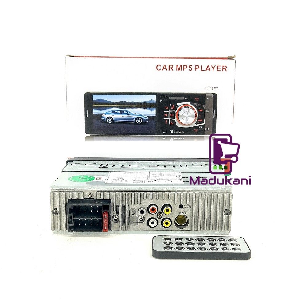 Multimedia Single Din Car Bluetooth FM Radio with 4.1 Inch Screen