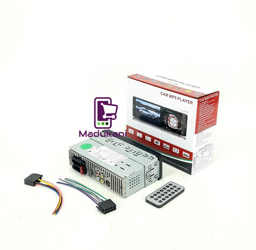 Multimedia Single Din Car Bluetooth FM Radio with 4.1 Inch Screen