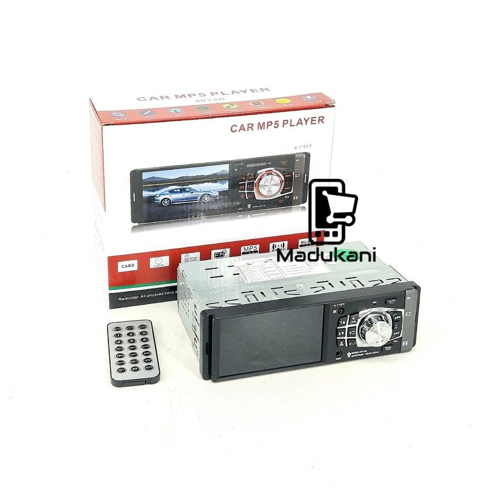 Multimedia Single Din Car Bluetooth FM Radio with 4.1 Inch Screen