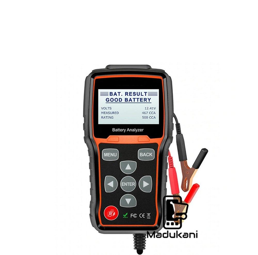 12V 24V Car Battery Tester Load Cranking Charging System Analyzer