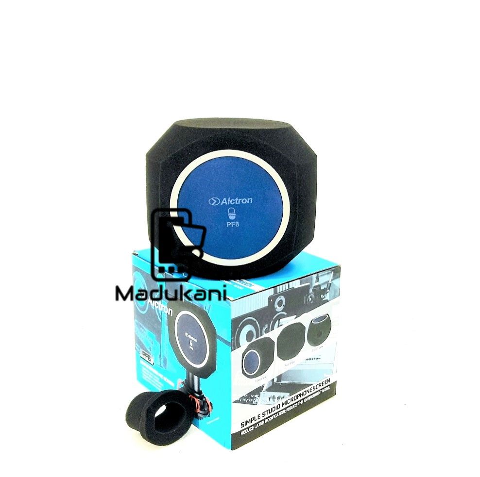 Alctron PF8 Professional Studio Microphone Isolation Shield with Pop Filter