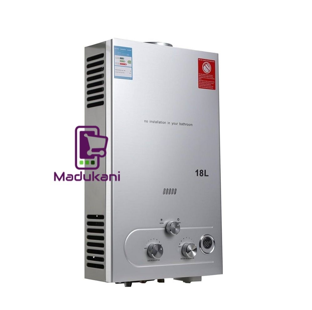 18L Tankless Water Geyser LPG Gas Water Heater