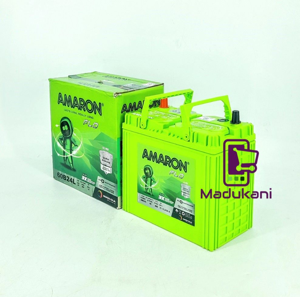 AMARON FLO 60B24L 45AH 400Amps 75MIN Class A Car Battery
