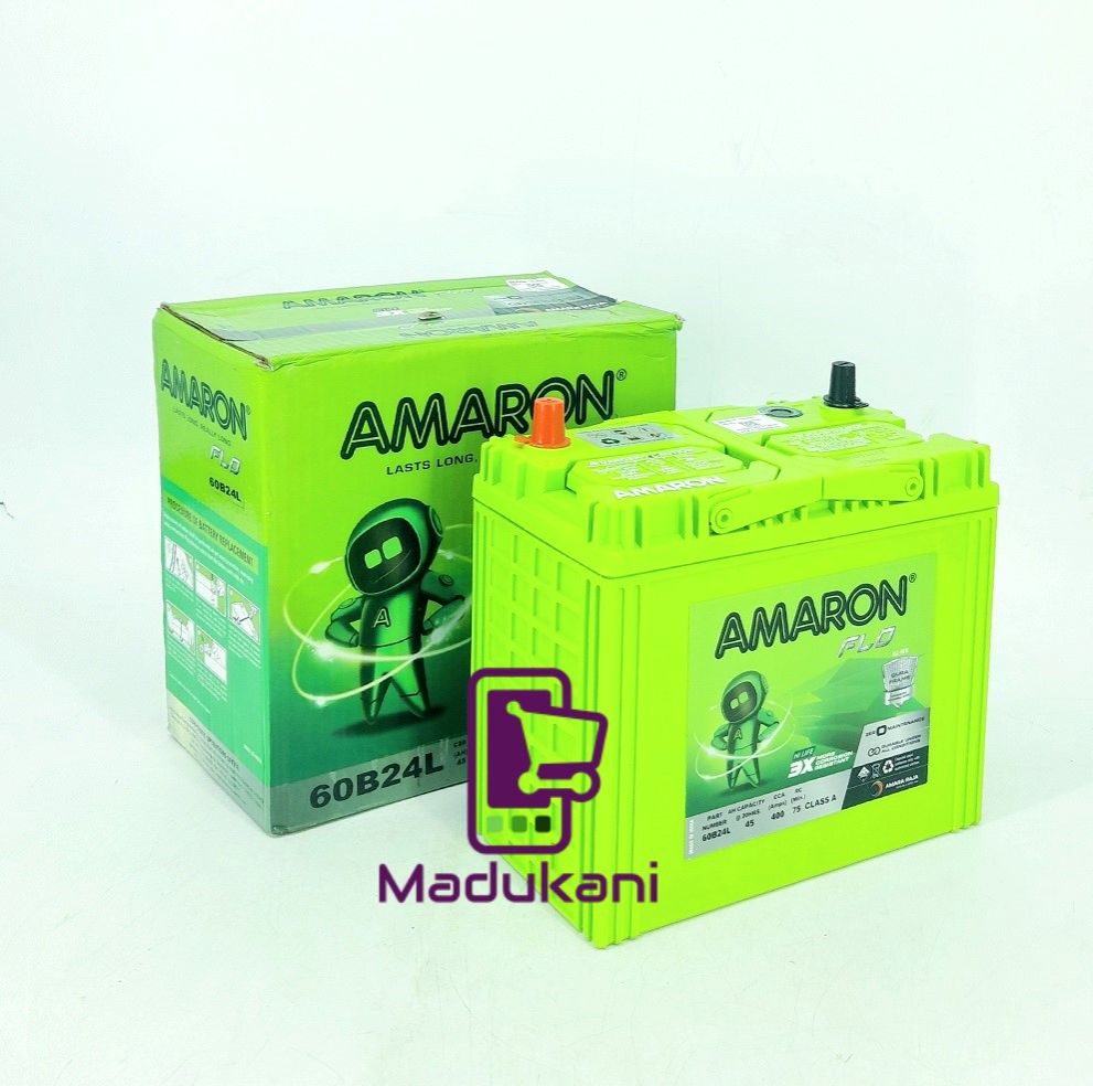 AMARON FLO 60B24L 45AH 400Amps 75MIN Class A Car Battery