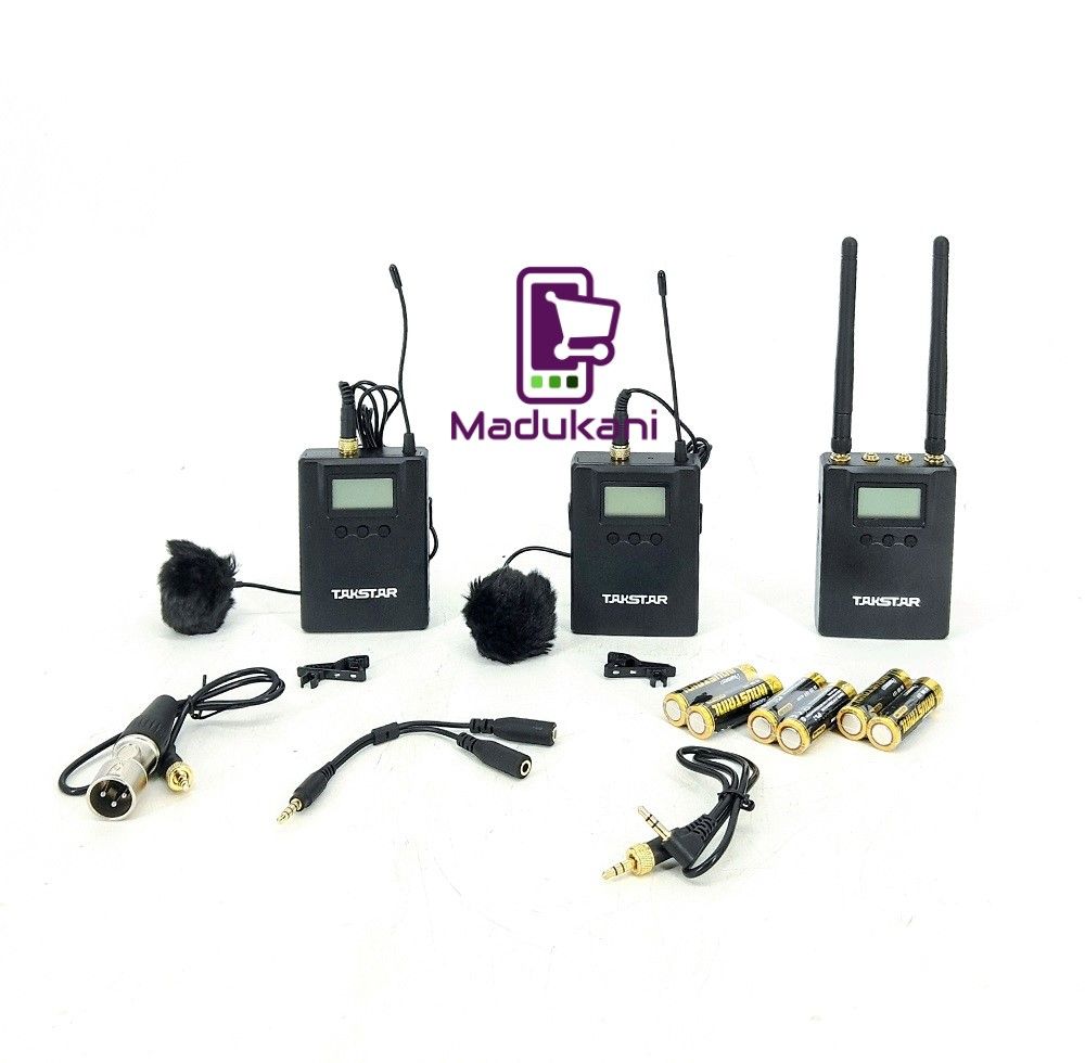 TAKSTAR SGC 200W R2 Dual Channel Wireless Camera Microphone