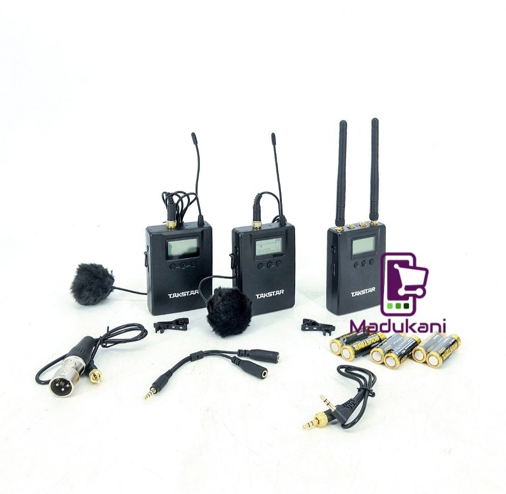 TAKSTAR SGC 200W R2 Dual Channel Wireless Camera Microphone