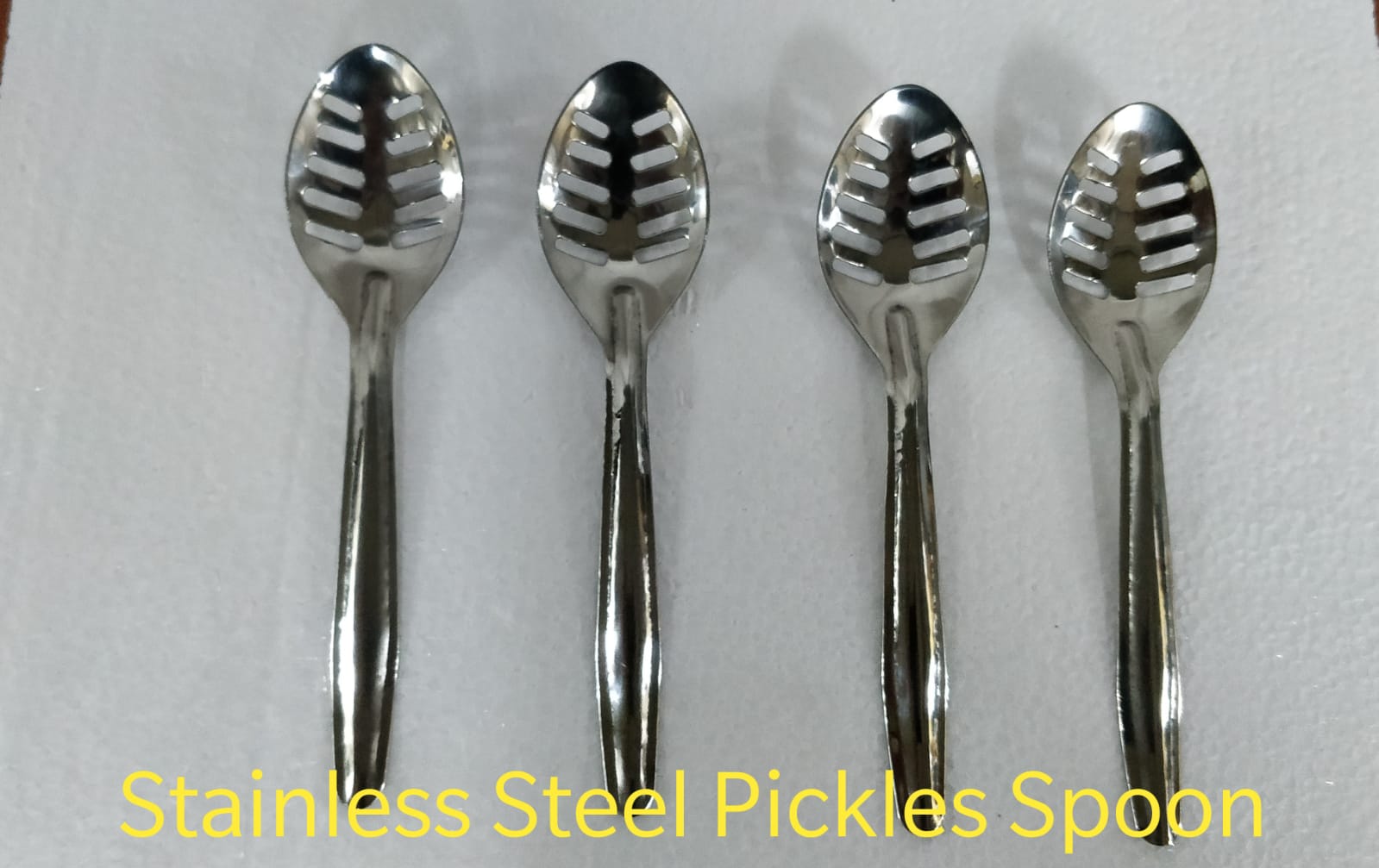 🔥 SPECIAL OFFER 🔥 - 24Pcs High quality Best Price Bhalaria Stainless Steel Pickles Kitchen Spoon At Affordable Price and of very high quality