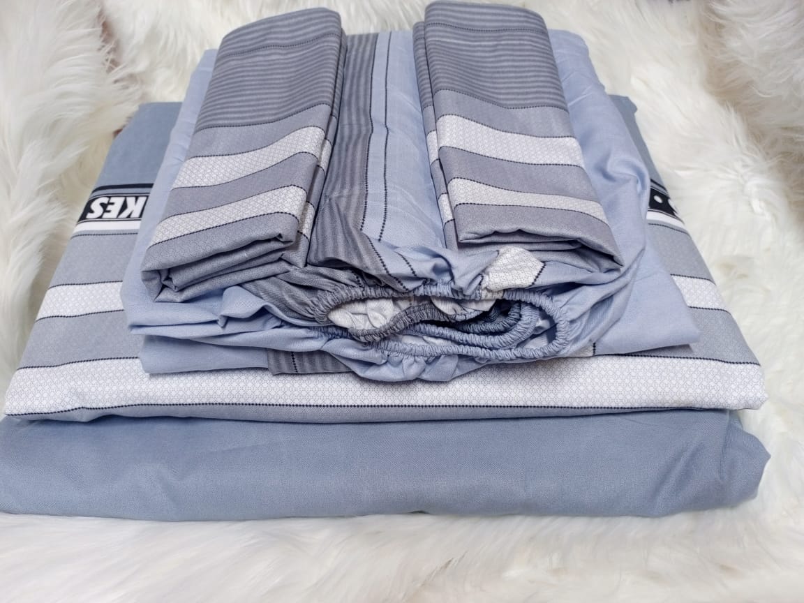 6 X 7 Fts 100% cotton 3pc bedsheets 2pc bedsheets 2pcs pillowcases 1pc mattress cover