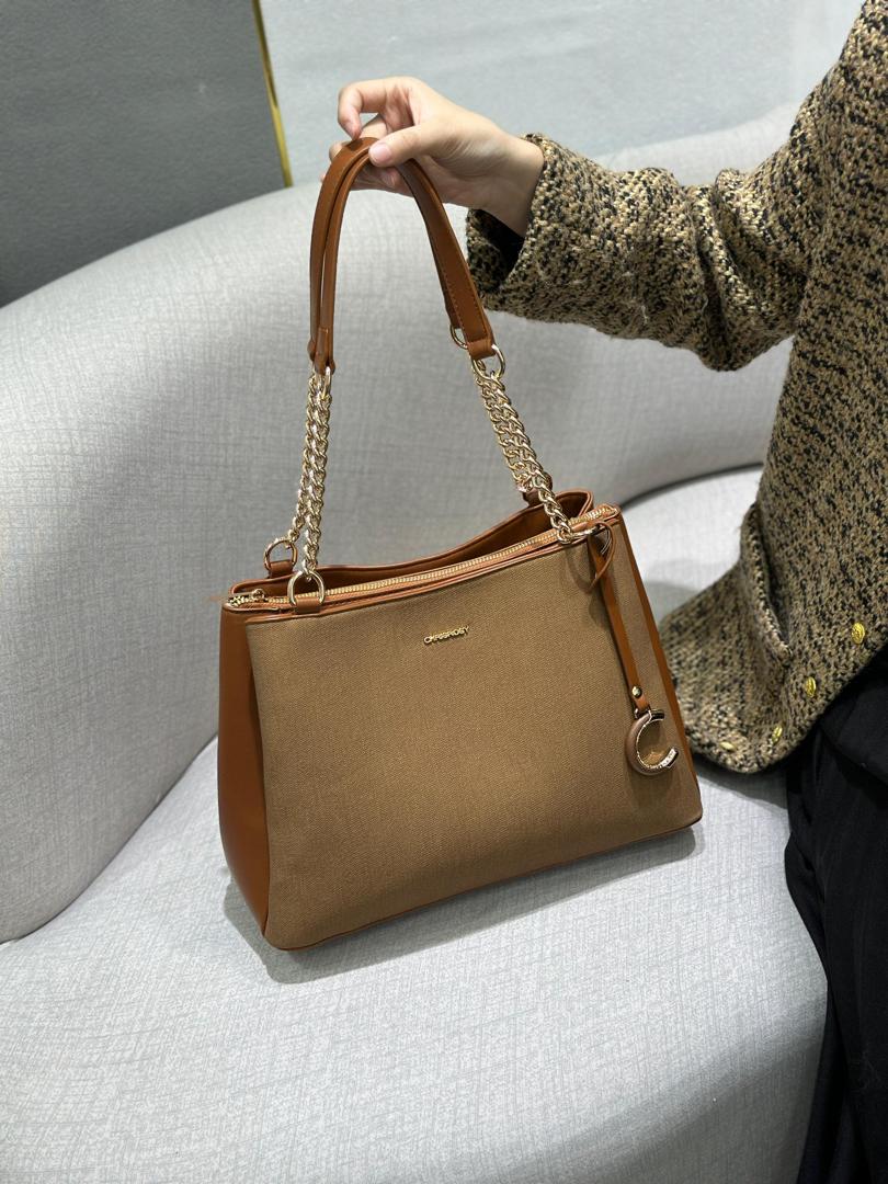 ⚡ FLASH OFFER ⚡ - 2 in 1 Classy Women Handbag Lady PU Leather Shoulder Bag Ladies Handbags Sling Bags Hand Bags For Ladies At Affordable Price