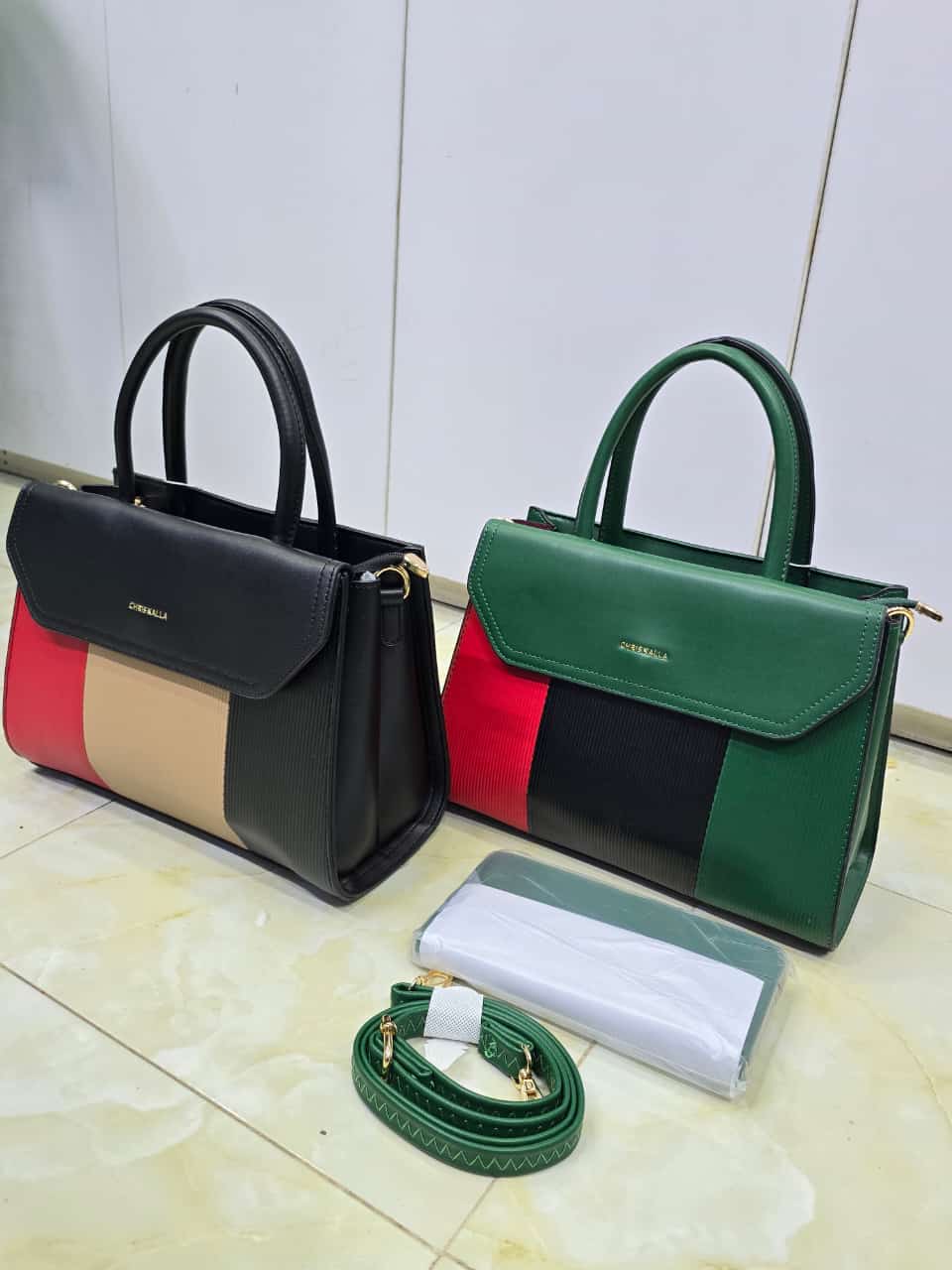 🔥 SPECIAL PRICE OFFER 🔥 - 3 in 1  STYLISH WOMEN'S HAND BAGS, VOGUISH FASHIONABLE WOMEN'S HANDBAGS At Affordable Price