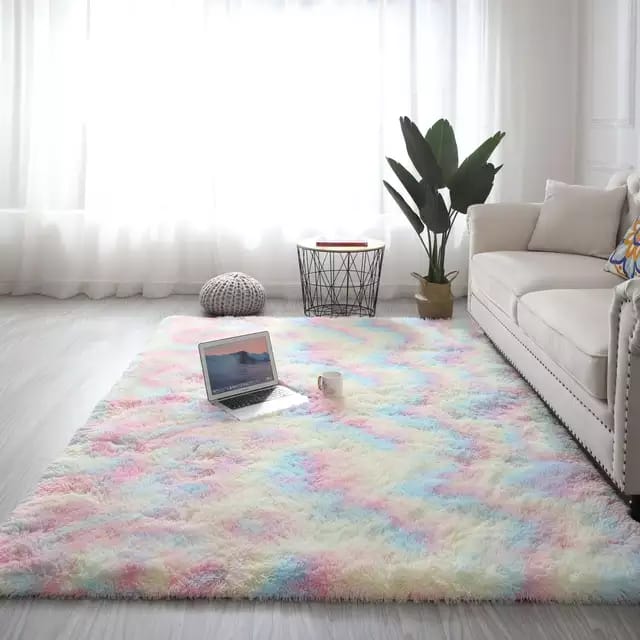 New Classic 5 X 8 fts Thick Carpet For Living Room Plush Rugs Children Bed Room Fluffy Floor Carpets Home Decor Rugs Velvet Mat