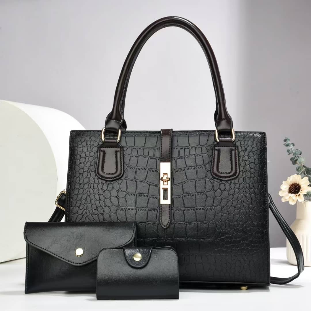 ⚡ INSTANT OFFER ⚡ - [HOT DEAL!!!!] 3 IN 1 Classy Affordable Durable Fancy New arrival Ladies Shoulder Bags Ladies Bag Fashion Bag Women's Casual Trend Shoulder Bag At Affordable Price