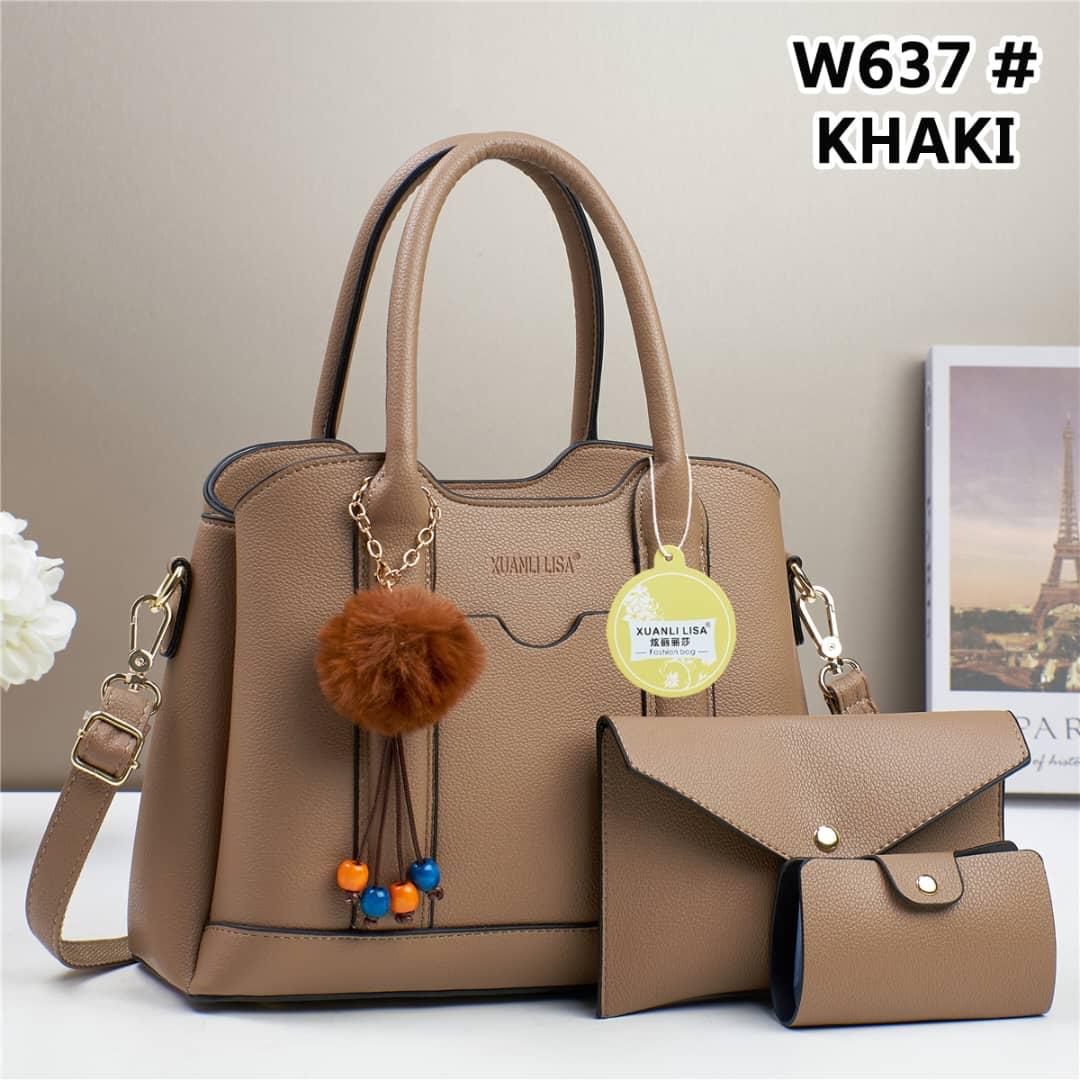 💥 SUPER OFFER 💥 - NEW ARRIVAL  3 IN 1 Classy Affordable Durable Fancy New arrival Ladies Shoulder Bags Ladies Bag Fashion Bag Women's Casual Trend Shoulder Bag At Affordable Price