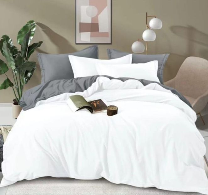 🎯 BEST VALUE OFFER 🎯 - [ 6 x 7 ] 5Pcs High Quality Stylish  Cotton duvet covers (1 duvet cover ,1 bedsheet  and 4 pillowcases) at affordable price