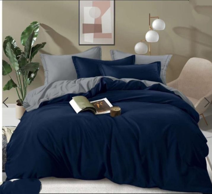 NEW ARRIVAL!!! [ 6 x 7 ] 5Pcs High Quality Stylish  Cotton duvet covers (1 duvet cover ,1 bedsheet  and 4 pillowcases)