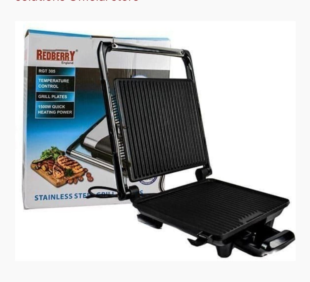 **PROMOTION JUST FOR YOU!  1Pc New arrival RGT305 Redberry Steel Grill & Press Toaster