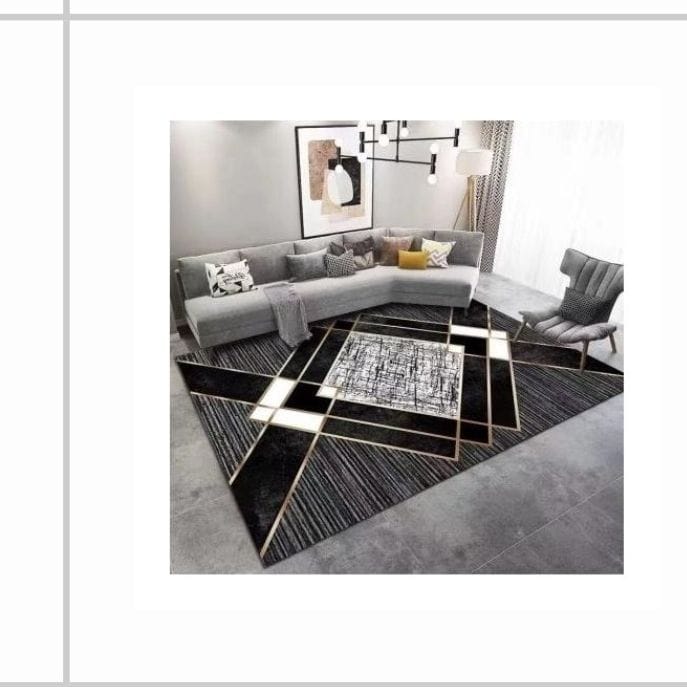 [ MAKES IT EASY AND SAVES COSTS 🤩🤩✨ !!! ] 1Pc Size 5X8 Classy Brand New High Quality Stylish and Luxurious HD/3D Carpets .That Matches and Fits Perfectly With Your Home Decor ✨👌