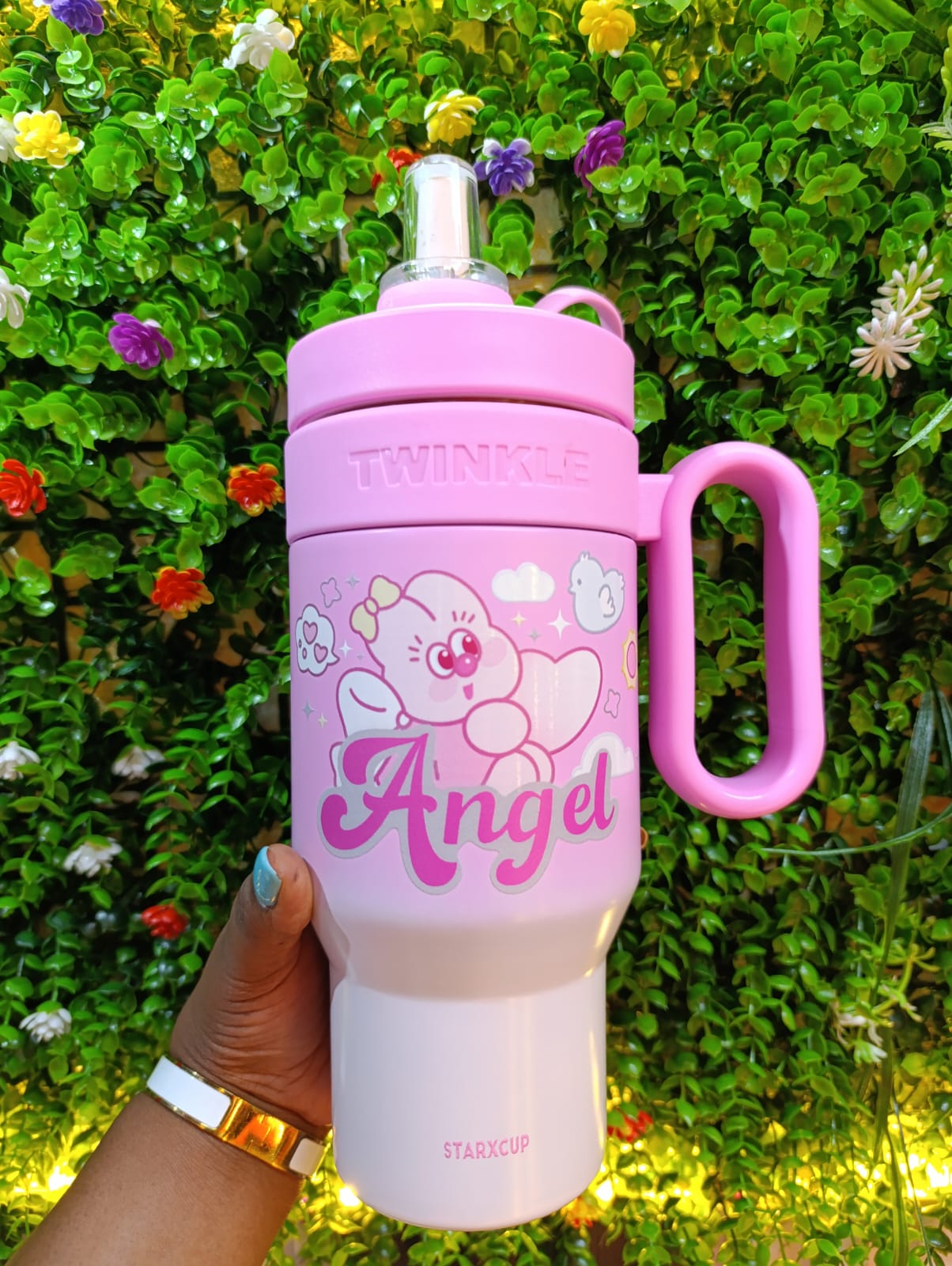 [ MAKES IT EASY AND SAVES COSTS 🤩🤩✨ !!! ] 1Pc Classy Very Quality Durable & Portable 850 ml Stanley cup with a straw topper  at Affordable Price