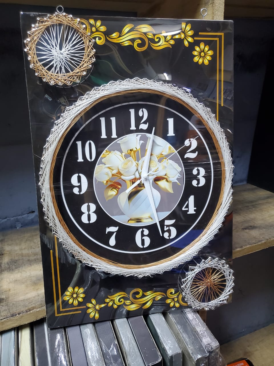 [🔥SPECIAL LIMITED OFFER🔥 🥑🌽ONLY AT KILIMALL !!! ]  1Pc Brand New Very Quality Durable & Beautiful  wall clocks  Size 30cm X 45cm  at Affordable Price