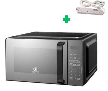 🤑🥑GRAB IT AT LOW PRICE+ ADDED OFFERS **🥑🌽 ]  1Pc  Brand New Very Quality Durable & Stylish Smartpro digital microwave V2 20 litres .. That Comes With Free 4way extension.