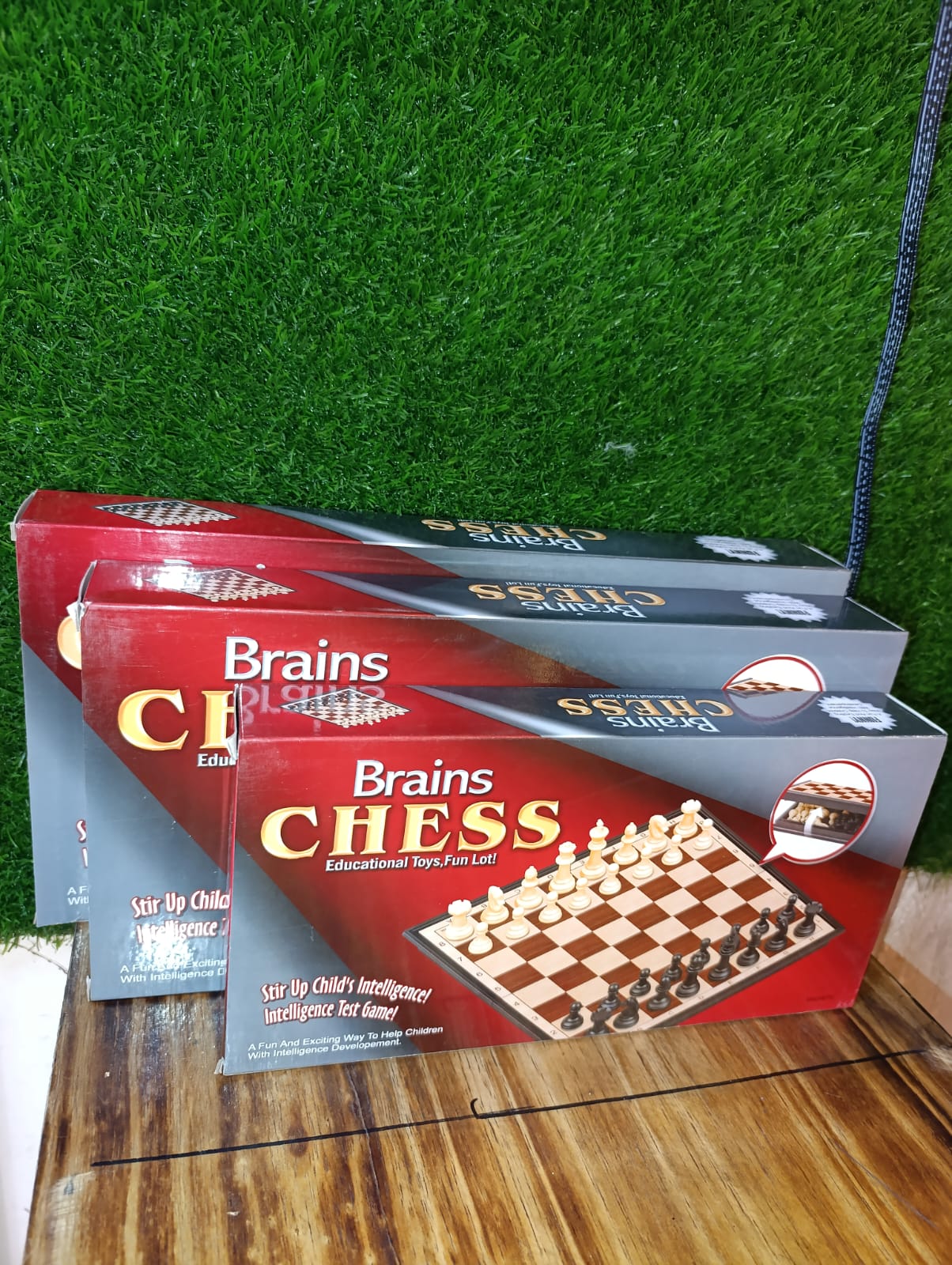 🔥 MEGA SALE 🔥 - A 1 PC PREMIUM CHESS BOARD FOR FAMILY FUN, STRATEGY GAMES & BEGINNERS, HIGH-QUALITY WOOD & PLASTIC SET