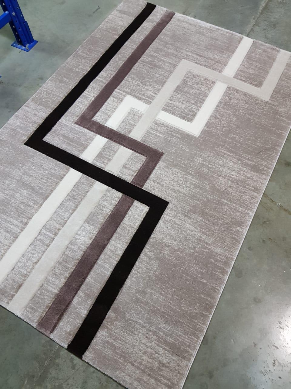 ⚡ FLASH OFFER ⚡ 1PC Paris 5x8ft Modern Living Room Carpet – Soft, Washable & Elegant Area Rug