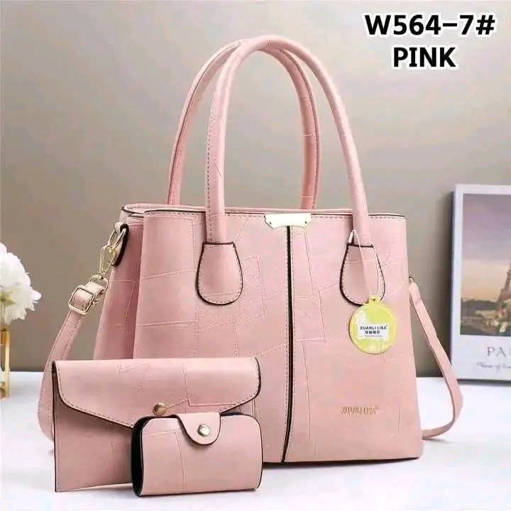 💥 DISCOUNT OFFER 💥 - 3 in 1 Women’s Handbag Set, Stylish Shoulder Bag, Crossbody & Clutch, Spacious, Durable Fashion Bags