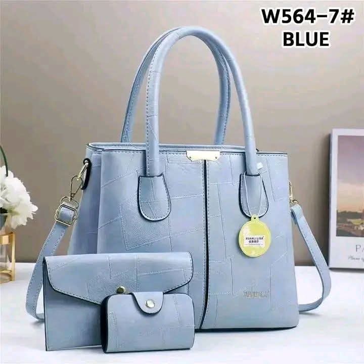💥 DISCOUNT OFFER 💥 - 3 in 1 Women’s Handbag Set, Stylish Shoulder Bag, Crossbody & Clutch, Spacious, Durable Fashion Bags