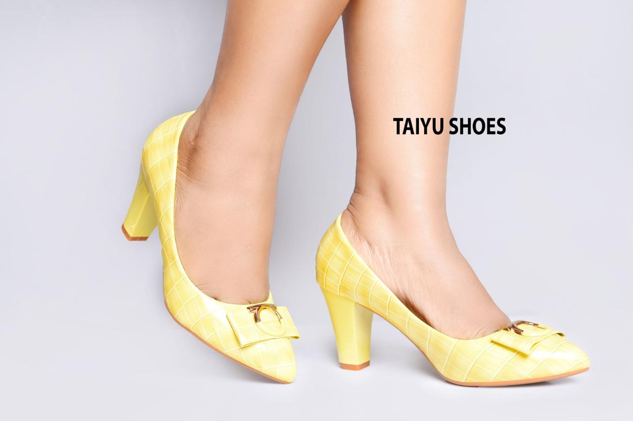 TAIYU BRAND,Fancy,classy ladies High Heel shoes: Block Heels