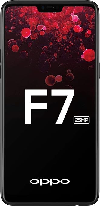 (Clearance Offer)REFURBISHED OPPO SMARTPHONE F7 6GB RAM 128GB ROM 6.2inch 3400mAh Dual SIM 25MP+16MP Warranty 3months Colour-Black