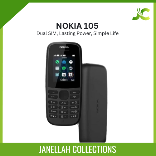 (Clearance Offer)Nokia 105 Feature phone, Dual Sim,Removable battery
