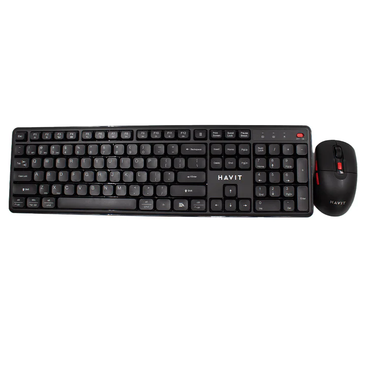 [Christmas Clearance Sale] Havit PC Series Wireless Keyboard+Mouse Combo, model KB261WB,dual-mode connectivity,compatible with a wide range of devices, including PCs, laptops, and smart devices