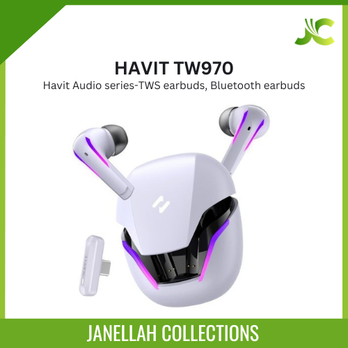 [Christmas Clearance Sale] Havit Audio series-TWS earbuds, Bluetooth earbuds, model TW970, true wireless earbuds designed primarily for a gaming audience also suitable for general use