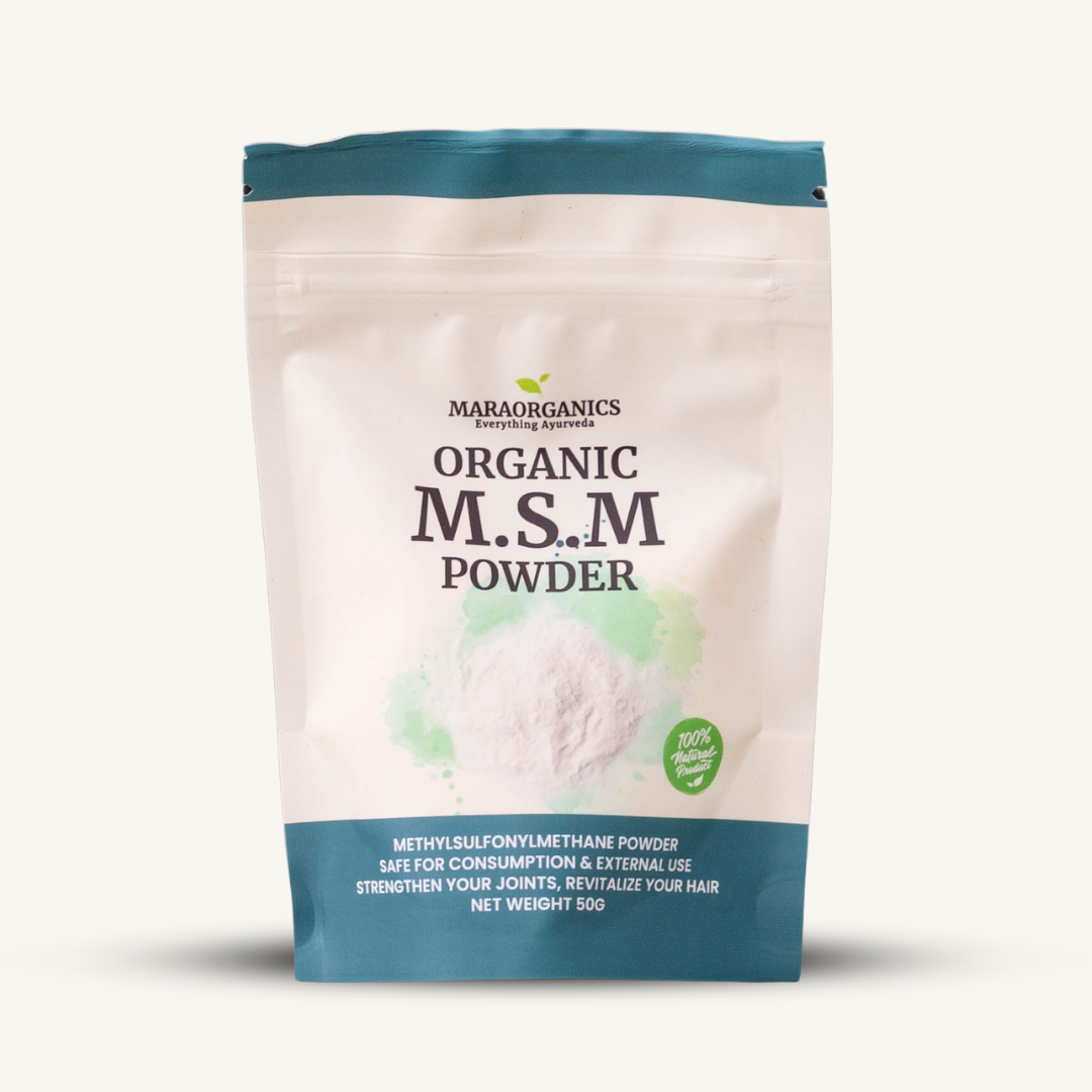 Mara Organics MSM Powder (Methylsulfonylmethane) - 50g