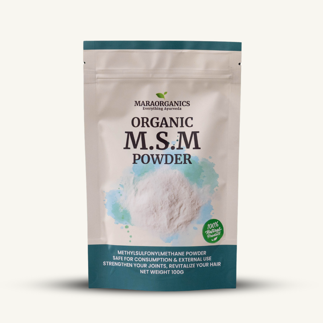 Mara Organics MSM Powder (Methylsulfonylmethane) - 50g