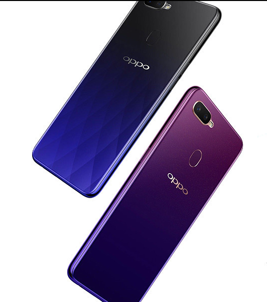 Refurbished OPPO A7x F9 128GB 6.3 inches 16MP+16MP 3500mAh rear fingerprint scanner, facial recognition dual-SIM smartphone