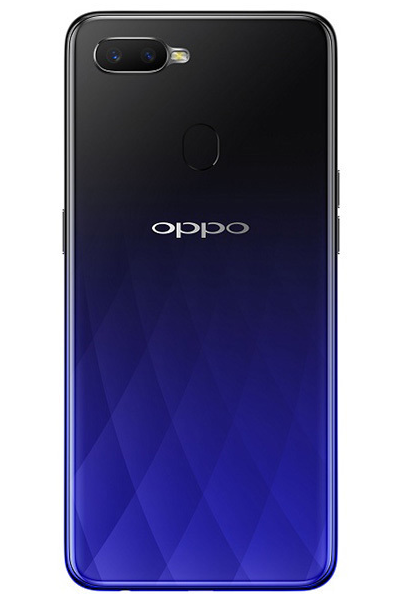 Refurbished OPPO A7x F9 128GB 6.3 inches 16MP+16MP 3500mAh rear fingerprint scanner, facial recognition dual-SIM smartphone