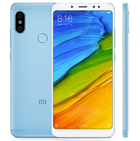 Refurbished Phone Redmi Note 5 64GB 5.99 inches 13MP+12MP 4000mAh Dual SIM Smartphone