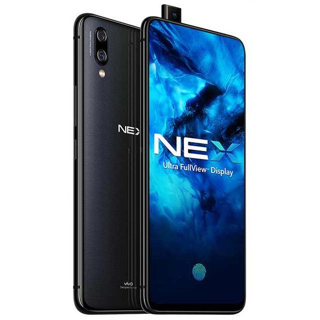 Refurbished Phone VIVO NEX Screen Fingerprint 128GB 6.59 inch Super AMOLED 4000mAh 12MP+8MP Dual SIM Smartphone