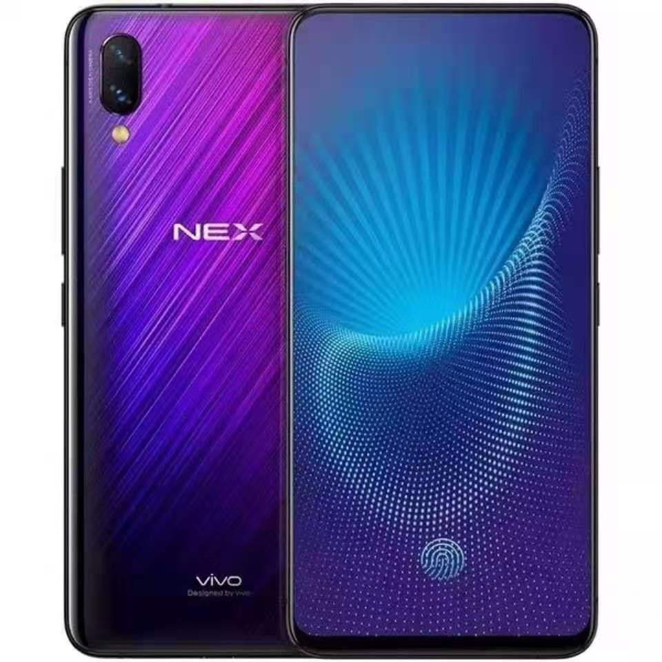 Refurbished Phone VIVO NEX Screen Fingerprint 128GB 6.59 inch Super AMOLED 4000mAh 12MP+8MP Dual SIM Smartphone