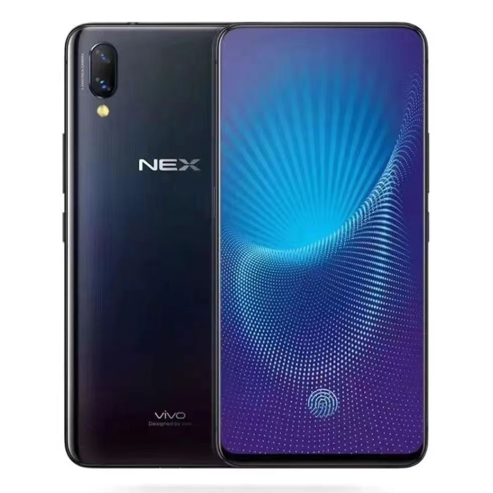 Refurbished Phone VIVO NEX Screen Fingerprint 128GB 6.59 inch Super AMOLED 4000mAh 12MP+8MP Dual SIM Smartphone