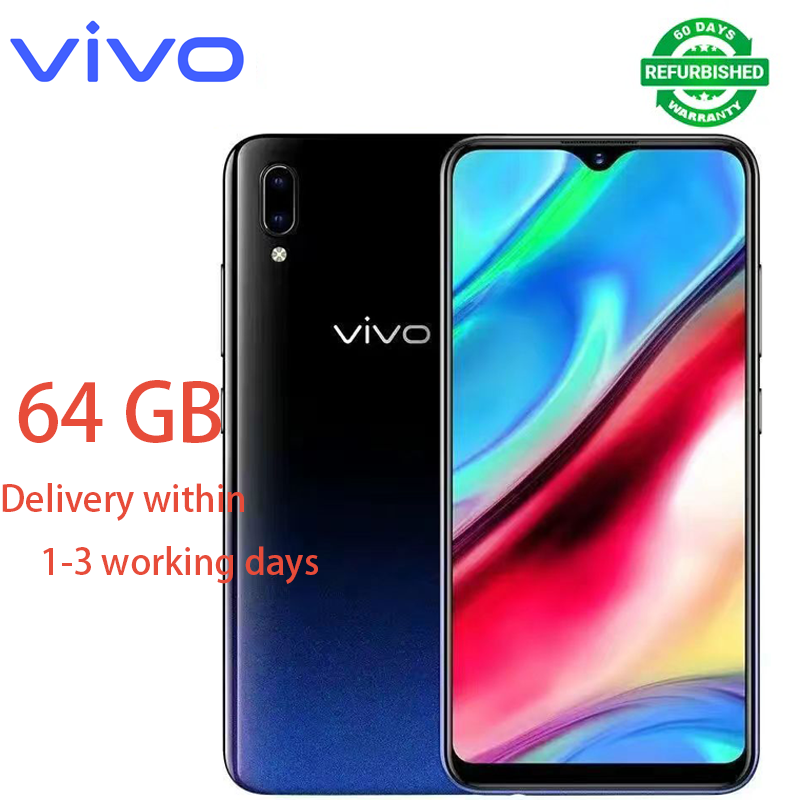 Refurbished VIVO Y93 6.2 inch 64GB 4030mAh Dual SIM 2G/3G/4G Qualcomm Snapdragon 439 Smartphone Affordable Phone