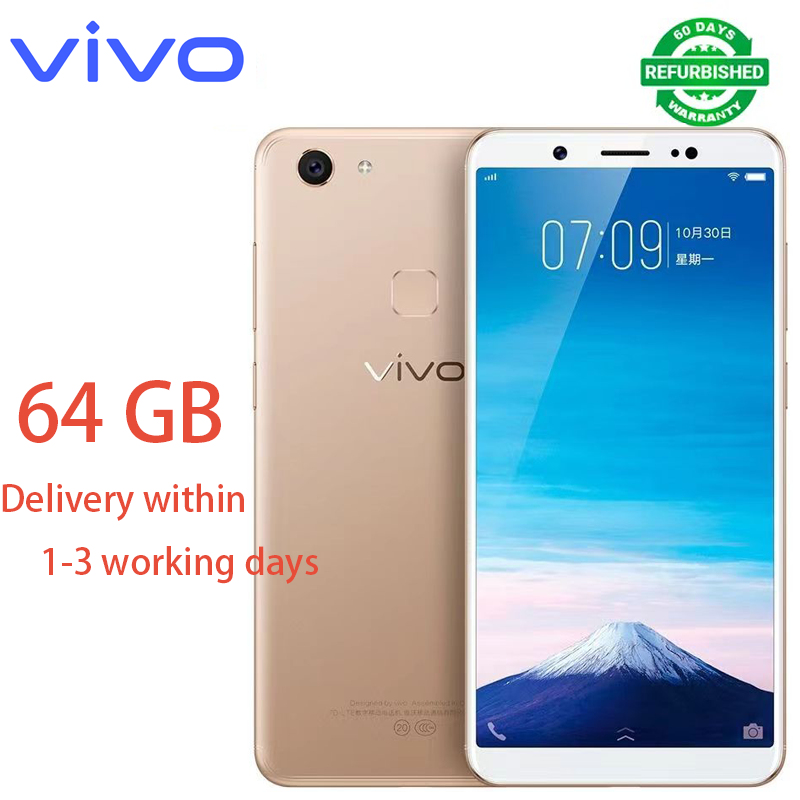 Refurbished VIVO Y79 5.99 inch 64GB 3225mAh 24MP+16MP Dual SIM 2G/3G/4G Qualcomm Snapdragon 625 Smartphone Affordable Phone