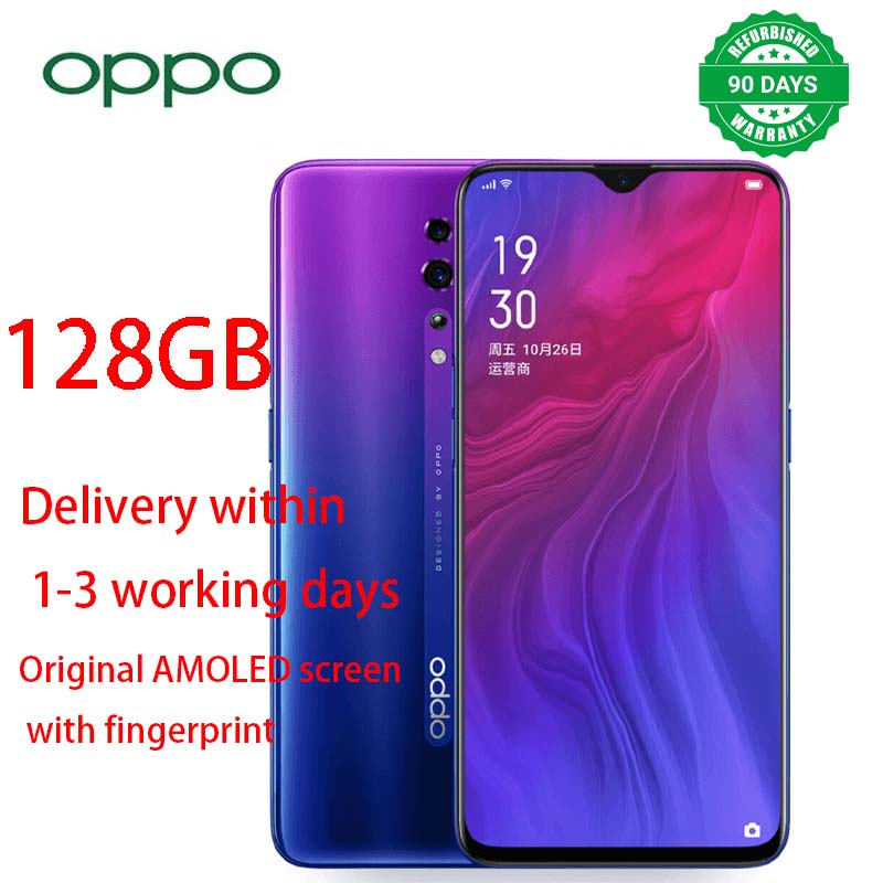 Refurbished oppo Reno Z 6.4 inch 8+128GB/6+256GB 4035mAh Face Unlock No Fingerprint Dual nano-SIM/Nano-SIM/Nano-USIM